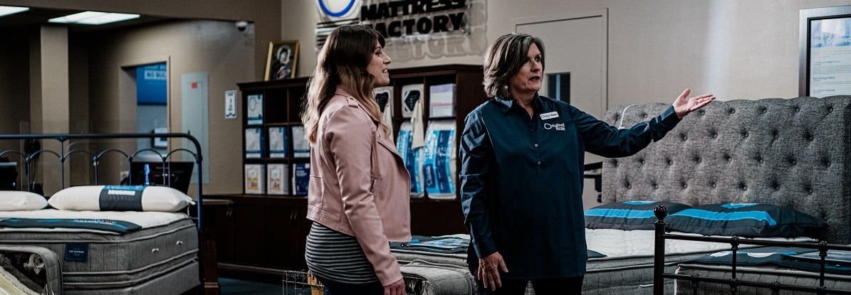 No pressure mattress shopping