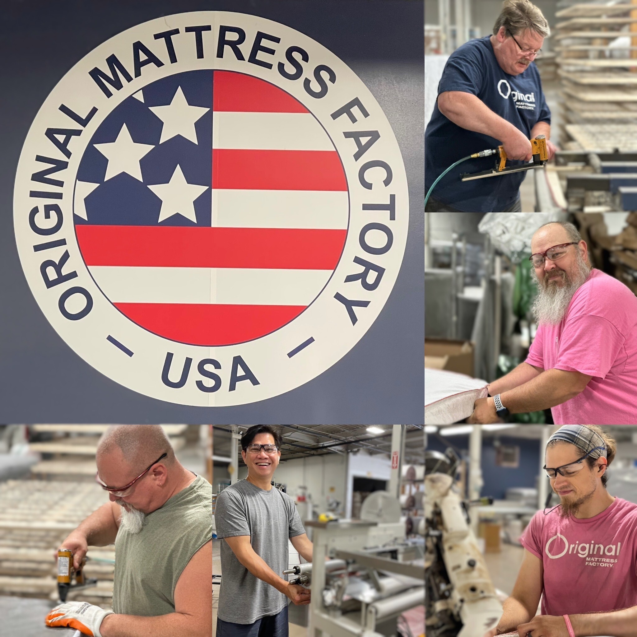 Celebrate National Made in the USA Day with The Original Mattress Factory!