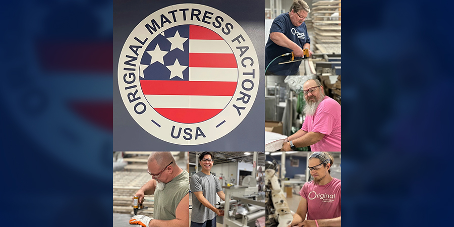 Celebrate National Made in the USA Day with The Original Mattress Factory!